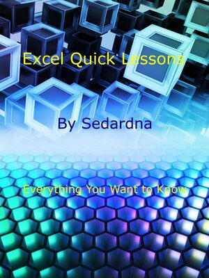 cover image of Excel Quick Lessons (Spanish)